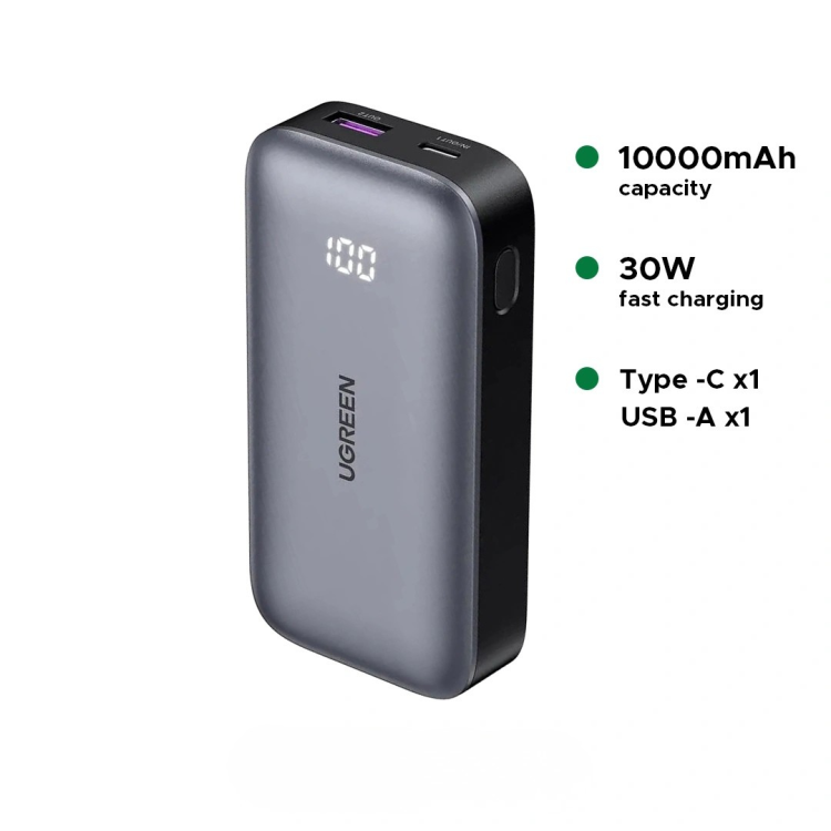 UGREEN-Nexode-10000mAh-30W-Fast-Charging-Power-Bank