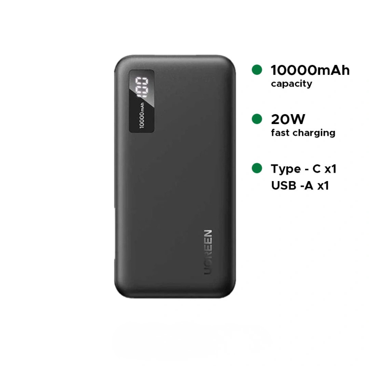 UGREEN-10000mAh-20W-Two-way-Fast-Charging-Power-Bank